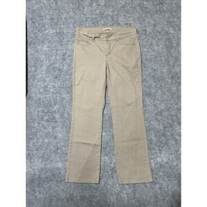 Lee Slender Secret Lower On The Waist Men's Straight Jeans Size 12M Medium Beige